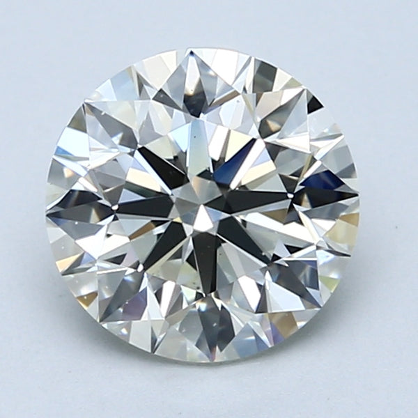 2.02ct Round Natural Diamond — J VS2, GIA Certified