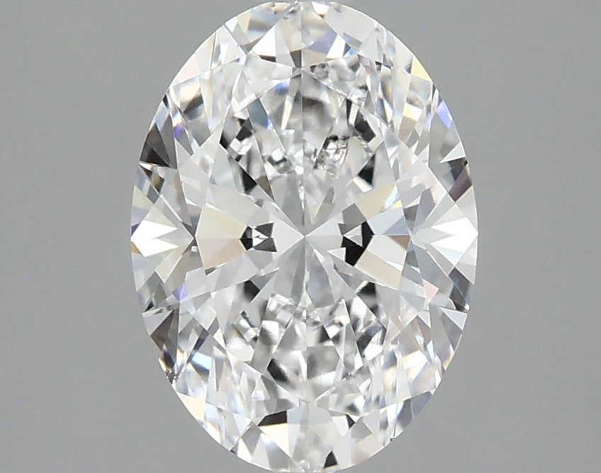 2.06ct Oval, D VS2 — IGI
