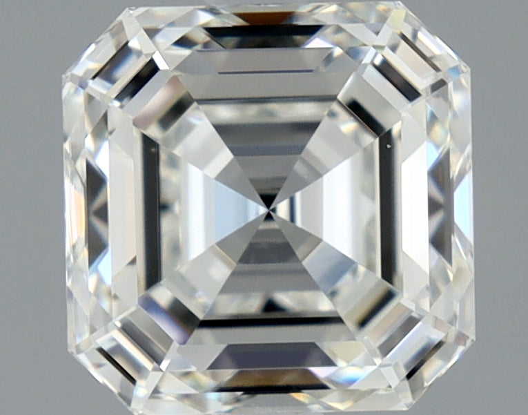 2.07ct Asscher Natural Diamond — I VS2, GIA Certified