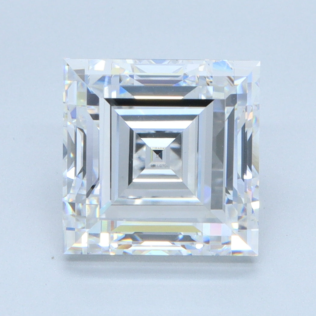 3.32ct Asscher, D VVS2 — IGI