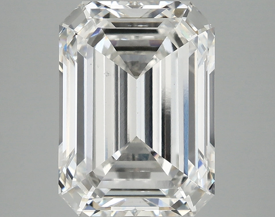 4.51ct Emerald Lab-Grown Diamond — F VS2, IGI Certified