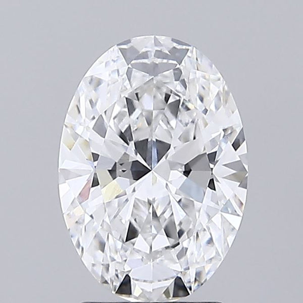 2.09ct Oval, D VVS1 — IGI