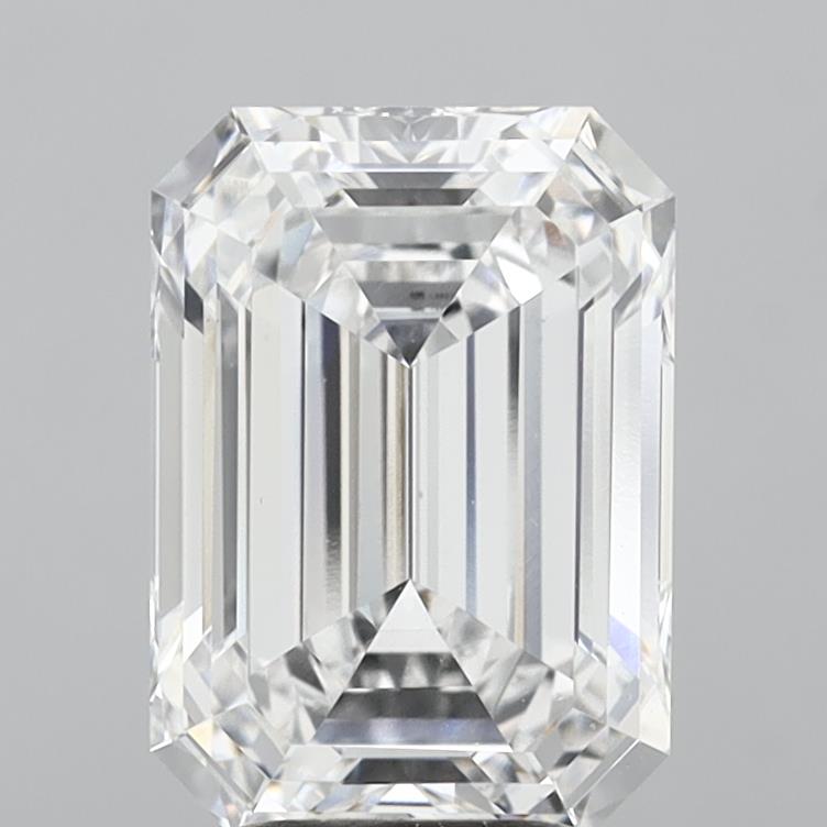 4.1ct Emerald Lab-Grown Diamond — D VVS2, IGI Certified