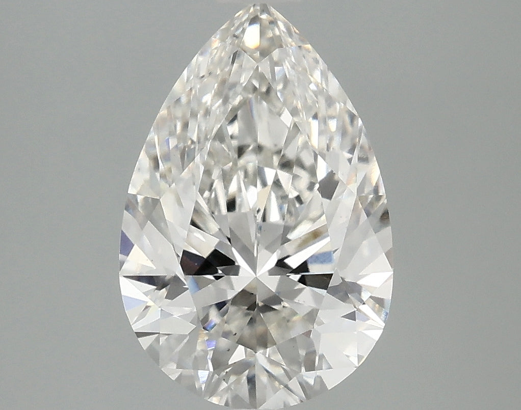 2.41ct Pear, F VS2 — IGI