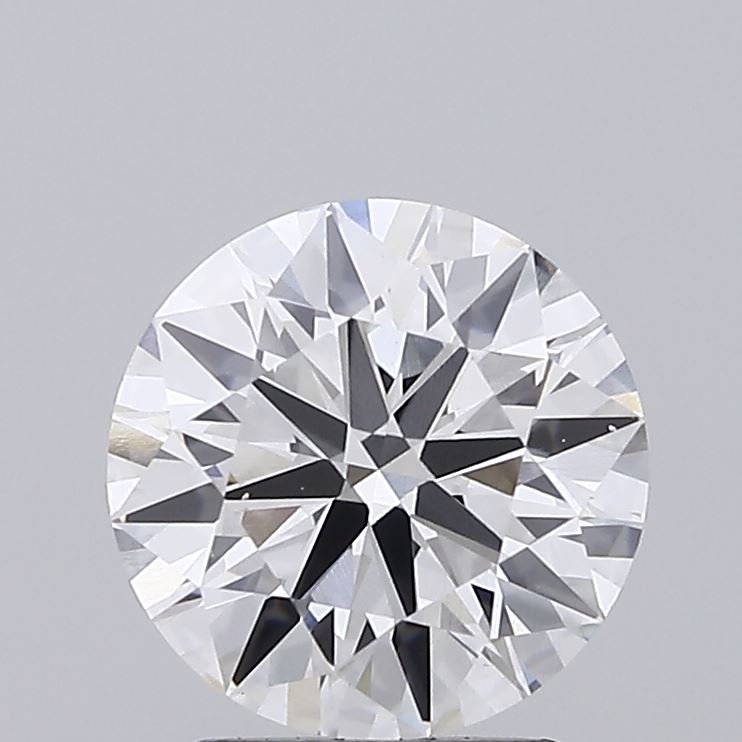 2.0ct Round, F VVS2 — IGI