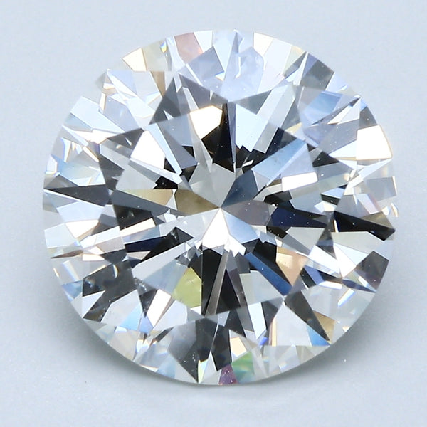 5.04ct Round, H SI1 — GIA