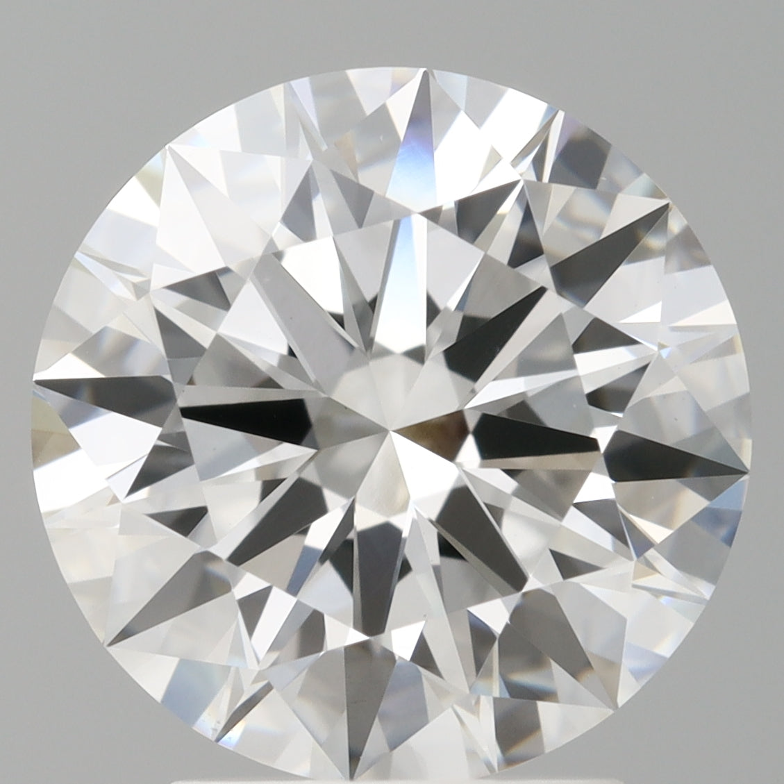 3.07ct Round Lab-Grown Diamond — E VS1, IGI Certified