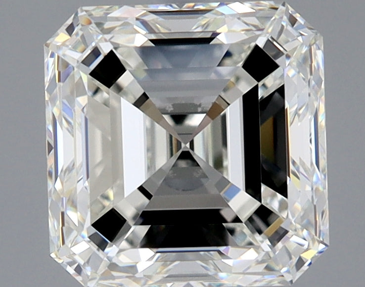 3.0ct Asscher, H VVS2 — GIA