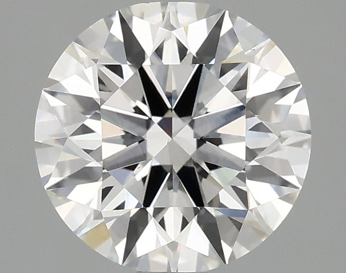 2.06ct Round, F VS1 — IGI