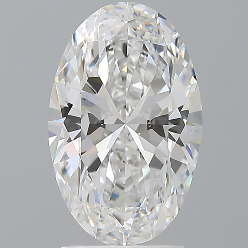 2.6ct Oval Lab-Grown Diamond — D VS1, IGI Certified