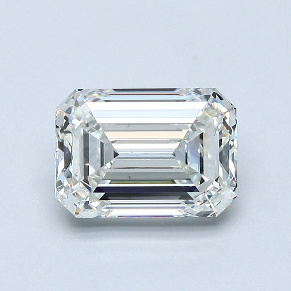 2.01ct EMERALD, I VS1 — GIA