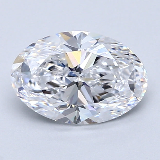1.5ct Oval Natural Diamond — D SI1, GIA Certified
