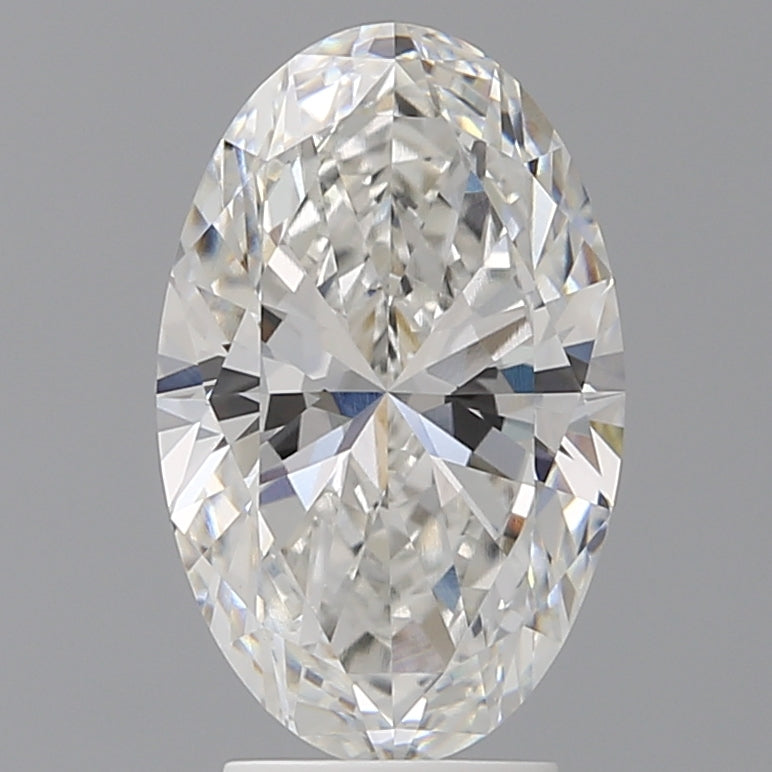 3.51ct Oval, F VVS2 — IGI