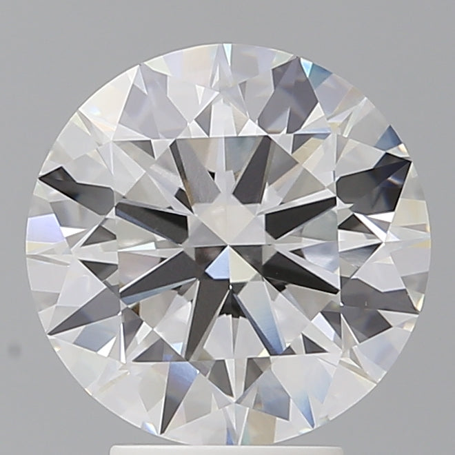 4.1ct Round, F VVS2 — IGI