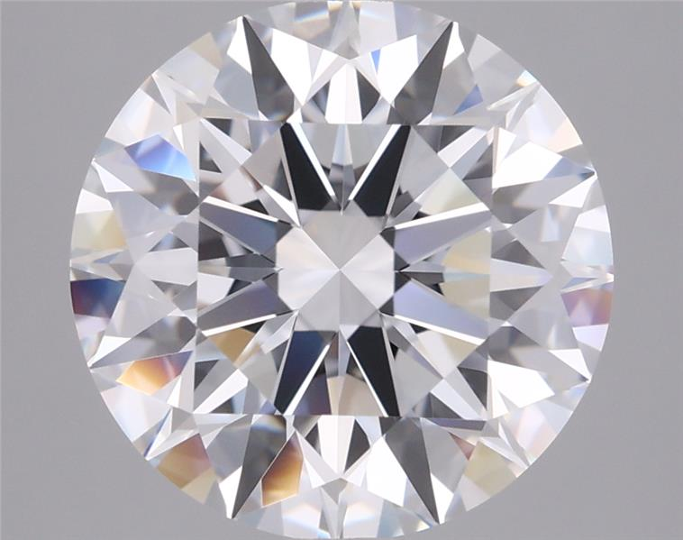 3.44ct Round, E VVS1 — IGI