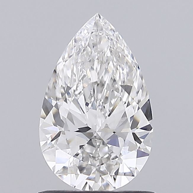 1.0ct Pear, F VS1 — IGI