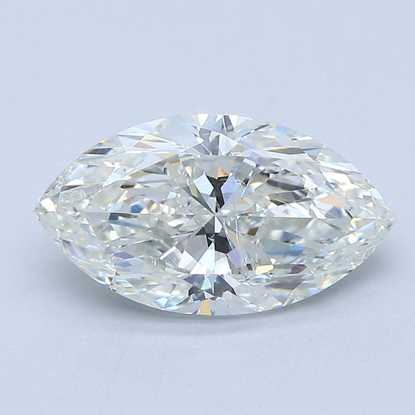 2.5ct Marquise Natural Diamond — H SI2, GIA Certified