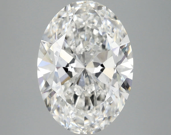 5.06ct Oval, E VS2 — IGI