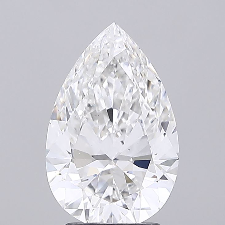 2.64ct Pear, E VS2 — IGI