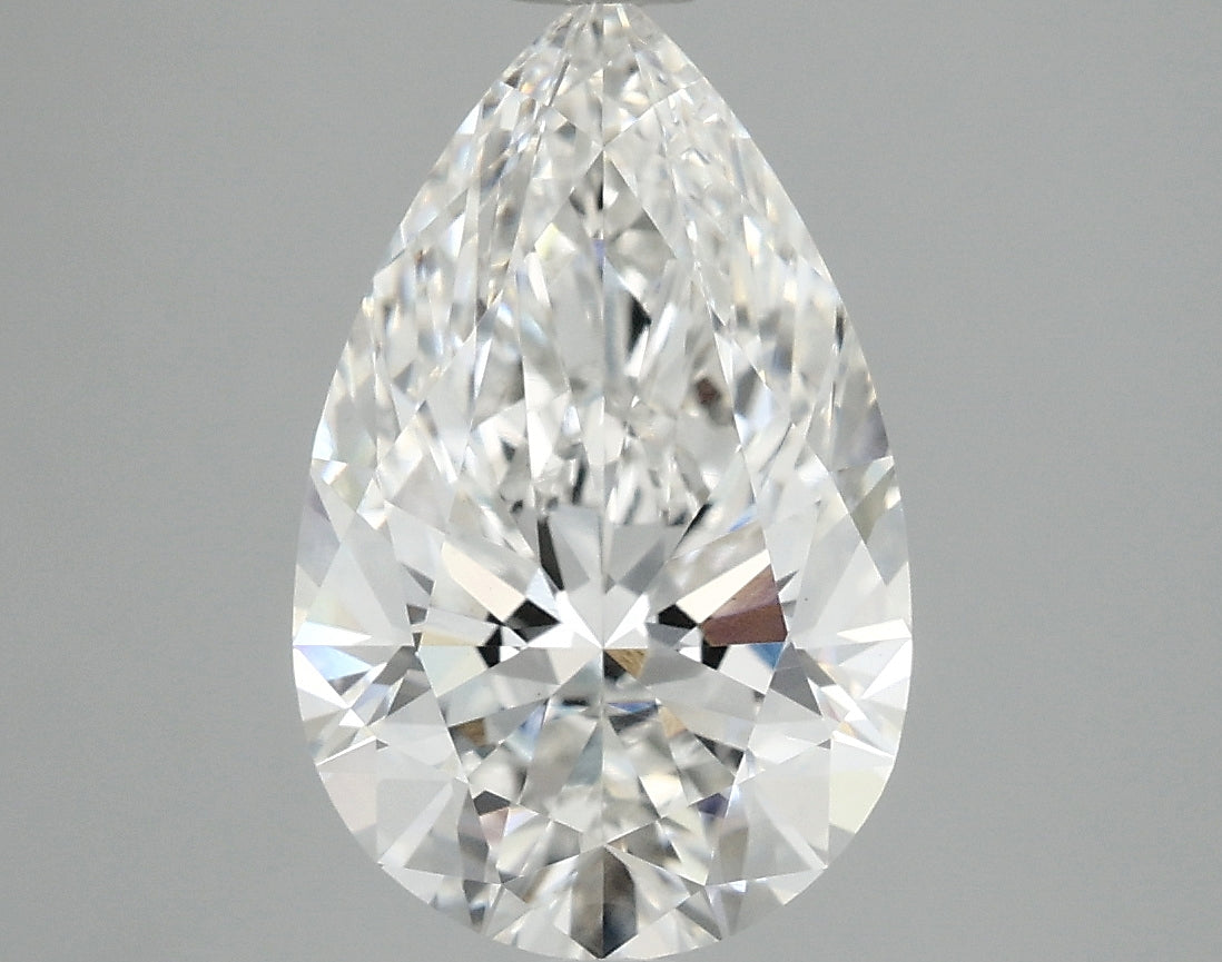 3.1ct Pear Lab-Grown Diamond — F VS1, IGI Certified