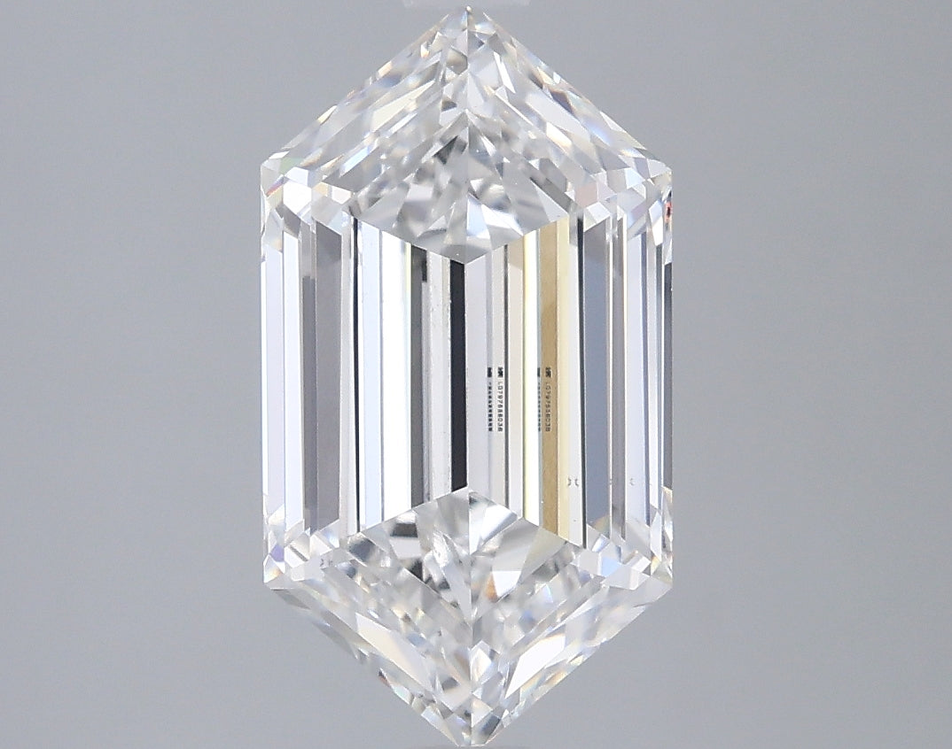 2.71ct Hexagonal, E VS1 — IGI
