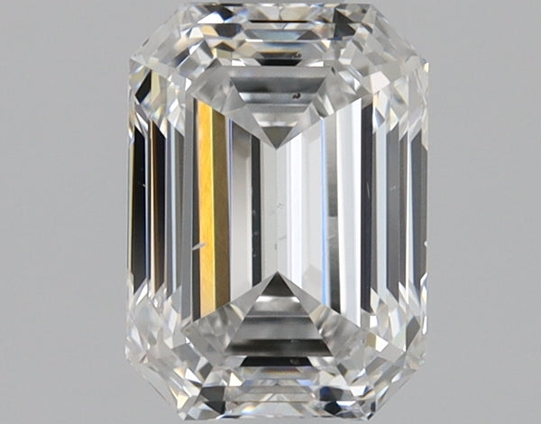 0.91ct EMERALD, E SI1 — GIA
