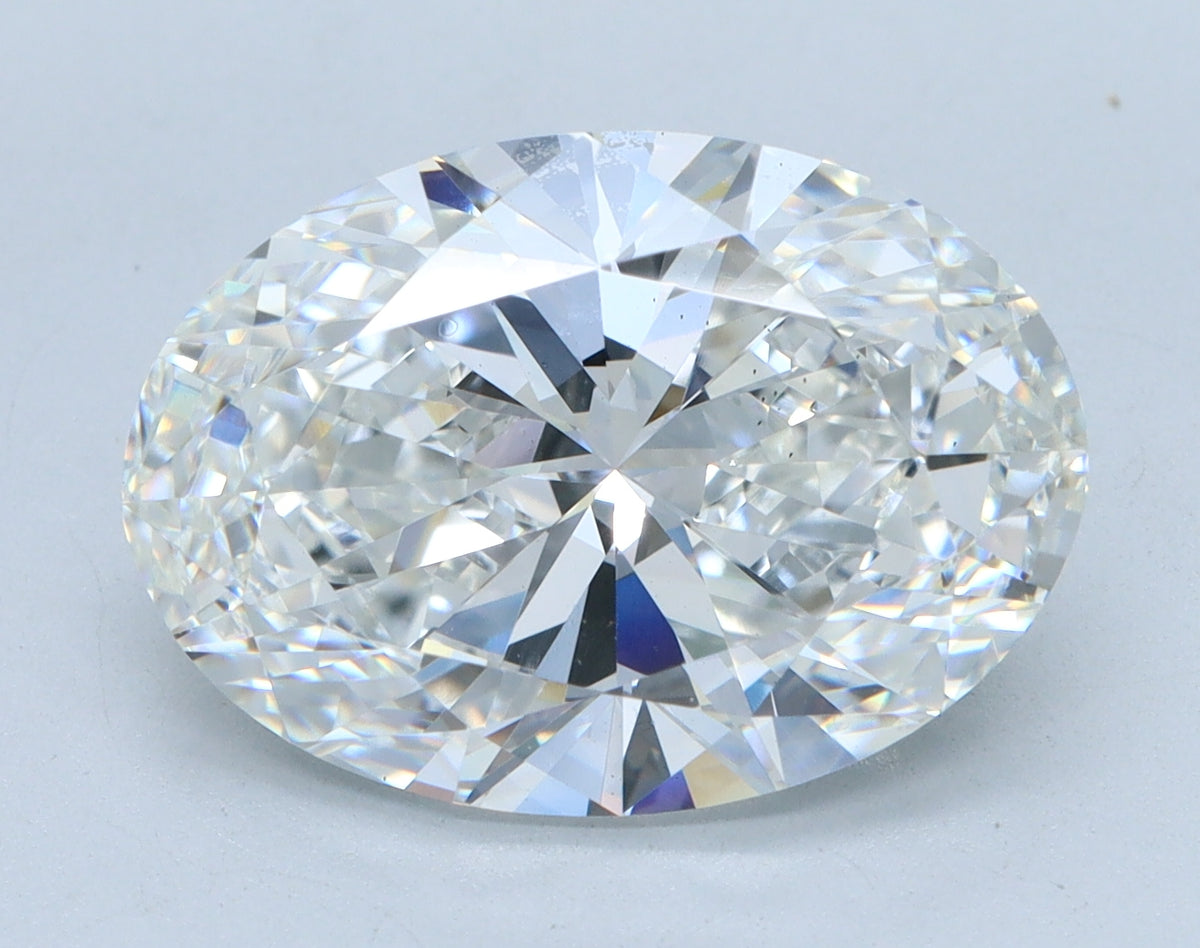 5.02ct Oval Lab-Grown Diamond — F VS2, IGI Certified