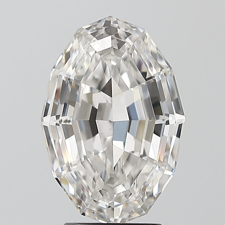 3.72ct Oval Step Lab-Grown Diamond — E VVS2, IGI Certified