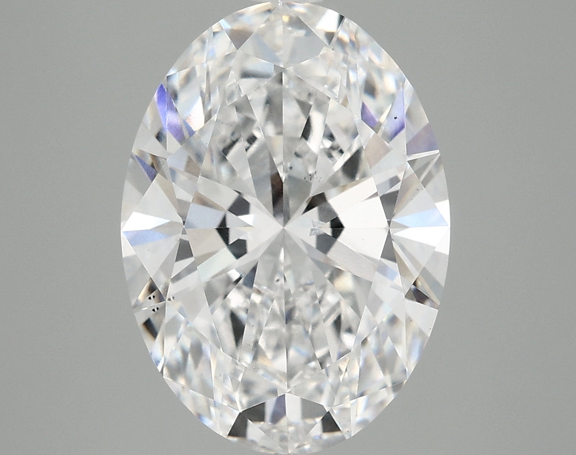 4.02ct Oval, D VS2 — IGI
