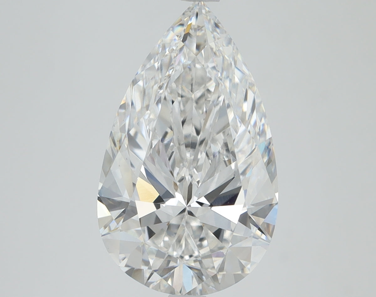 3.52ct Pear, E VS1 — IGI