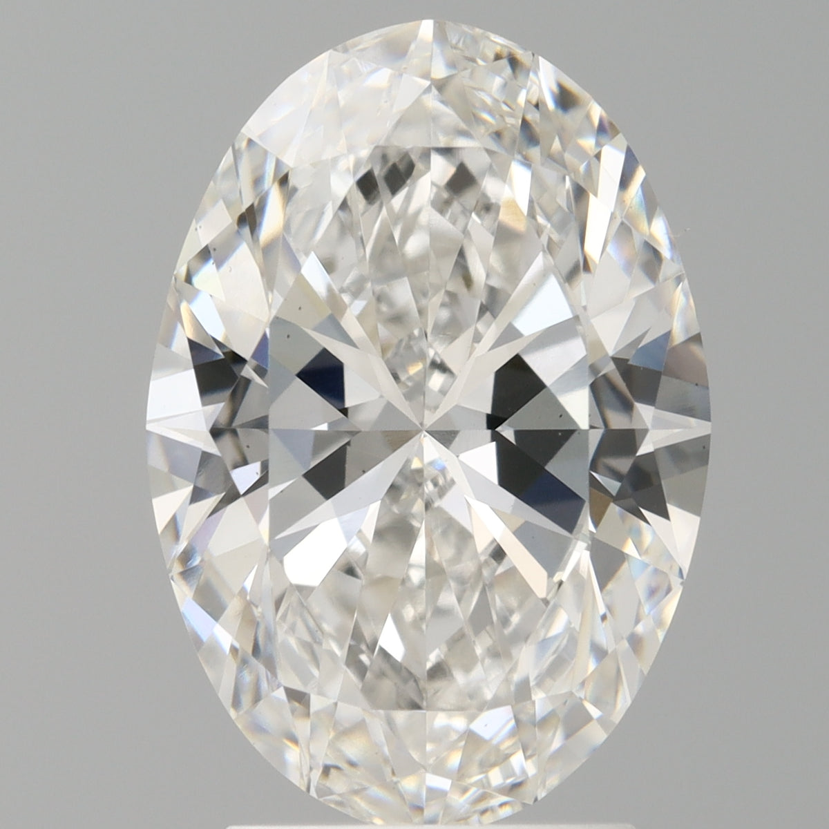 3.02ct Oval Lab-Grown Diamond — F VVS2, IGI Certified