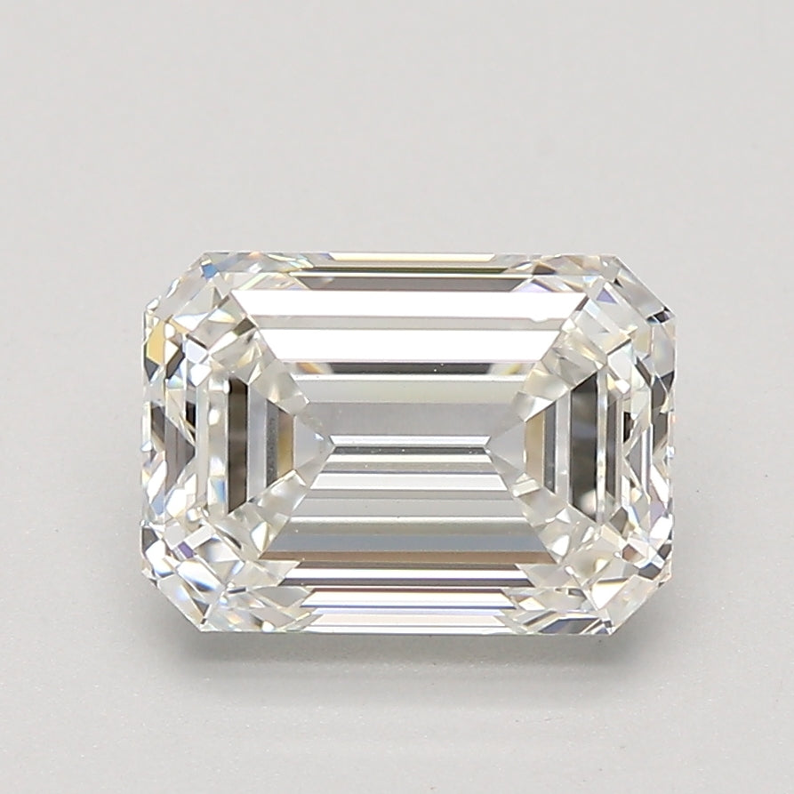 2.03ct Emerald Natural Diamond — H VVS2, GIA Certified