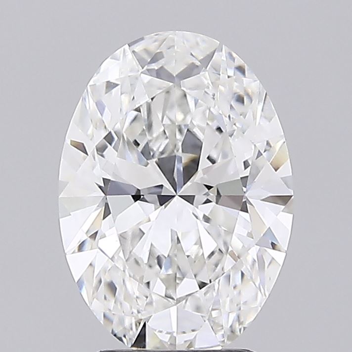 2.59ct Oval, F VVS2 — IGI