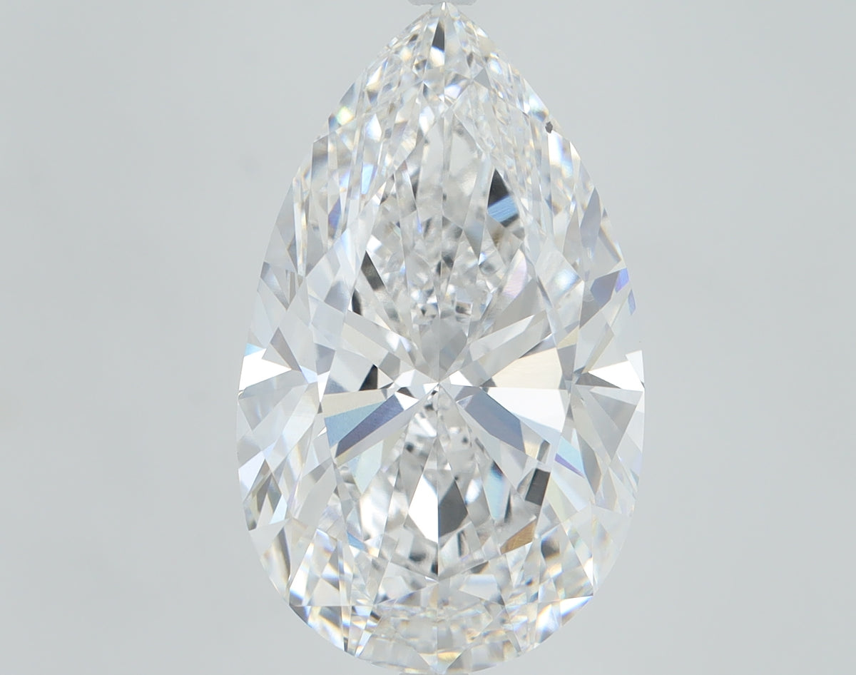 9.01ct Pear, D VS1 — IGI