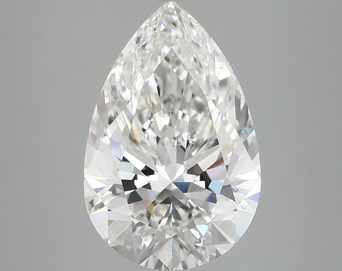 3.91ct Pear, E VS1 — IGI