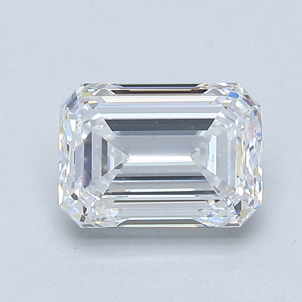 1.7ct EMERALD, D VS2 — GIA