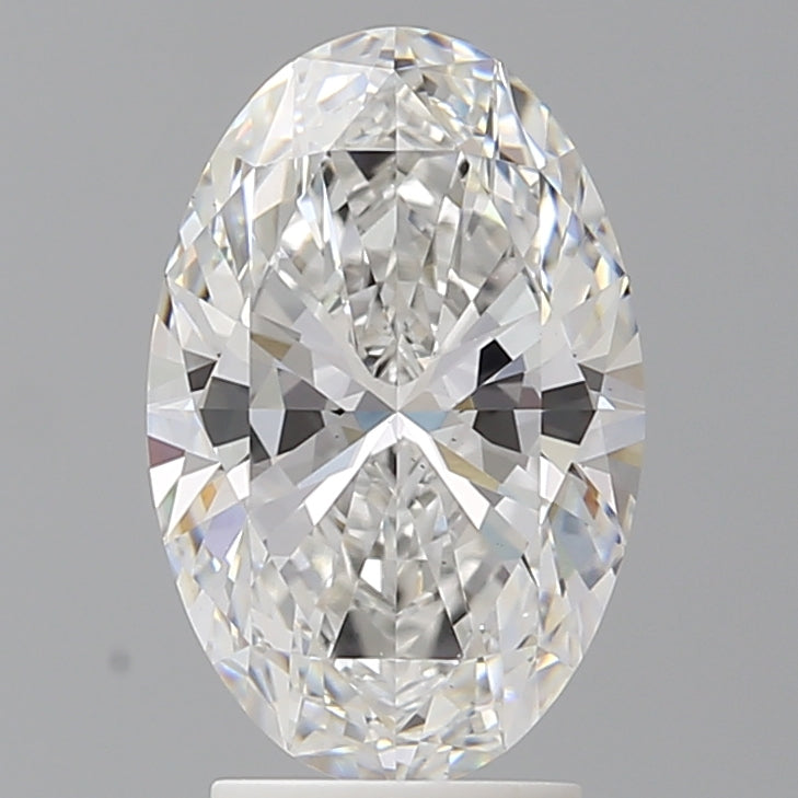 3.05ct Oval Lab-Grown Diamond — F VS1, IGI Certified
