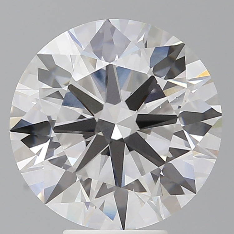 6.53ct Round, F VS1 — IGI