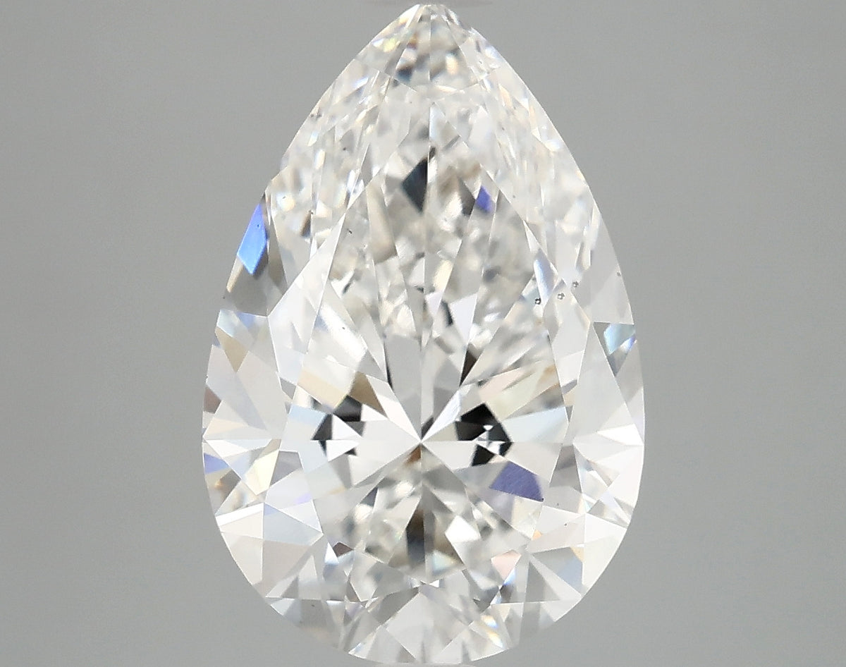 4.49ct Pear, F VS2 — IGI