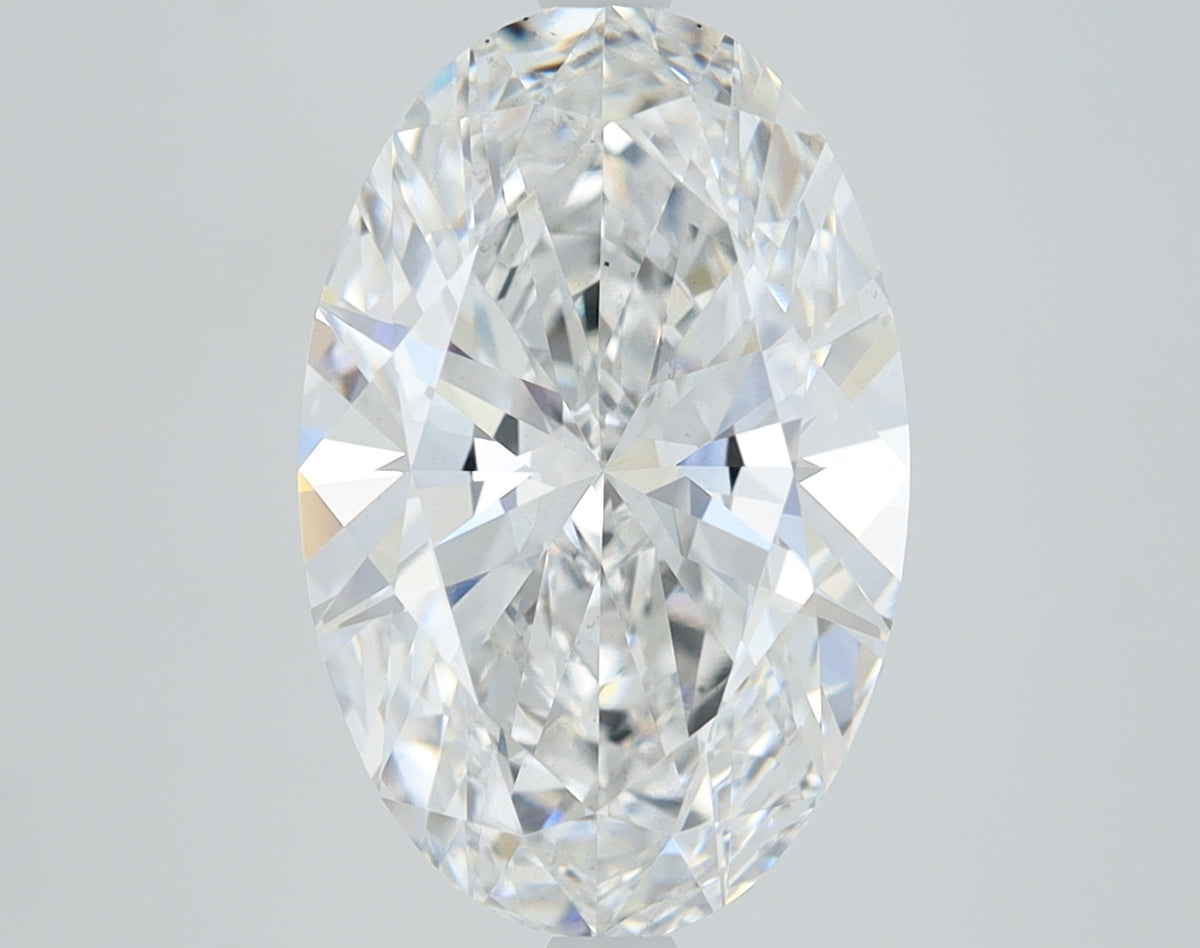 4.0ct Oval Lab-Grown Diamond — D VS2, IGI Certified