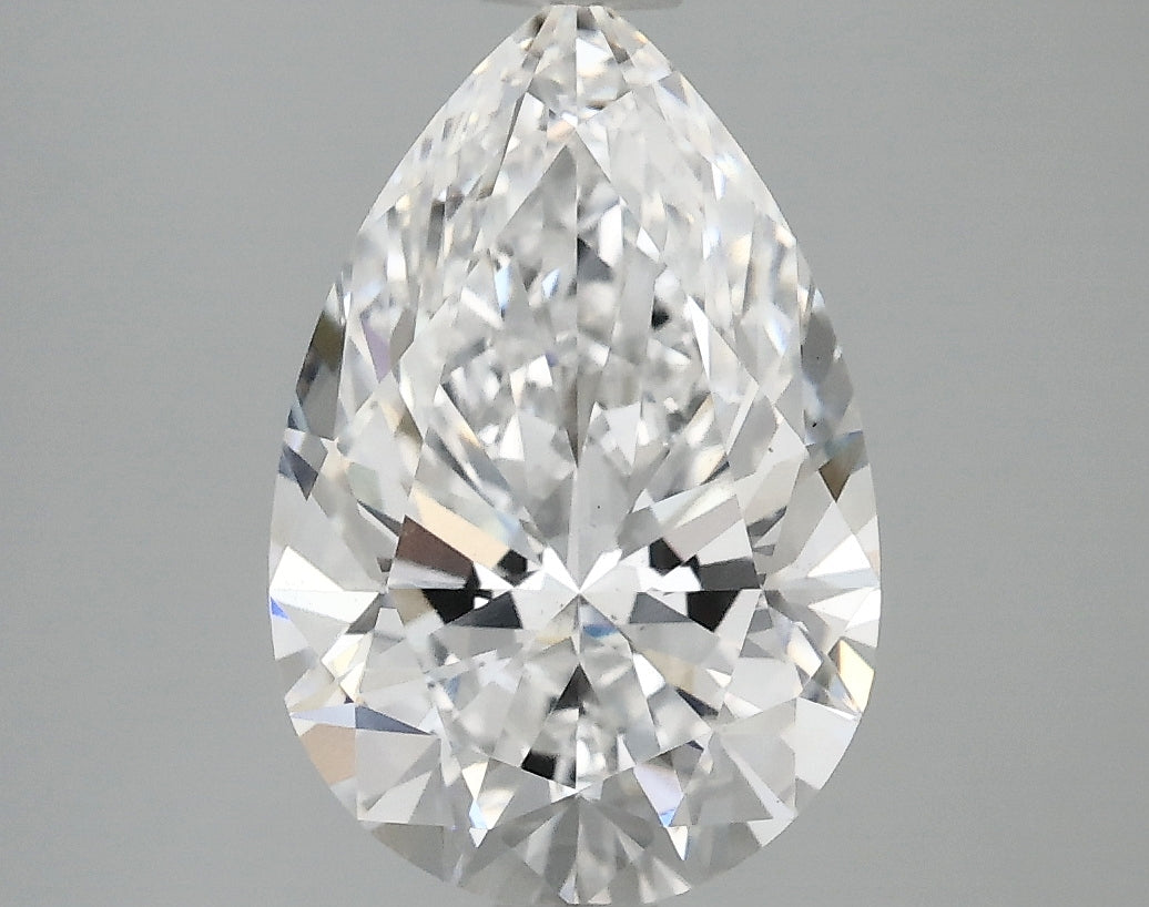3.07ct Pear Lab-Grown Diamond — D VS2, IGI Certified