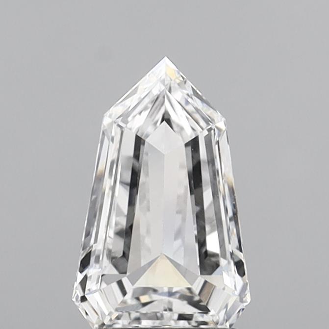 1.59ct Shield, D VVS2 — IGI