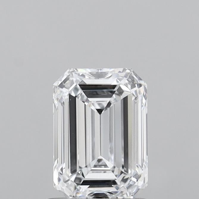 1.24ct Emerald Lab-Grown Diamond — F VVS1, IGI Certified