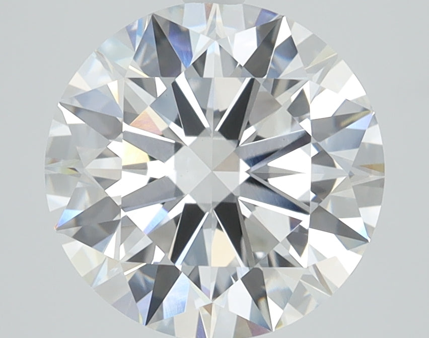 2.97ct Round, E VVS2 — IGI