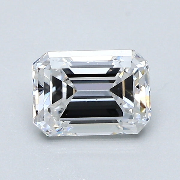 0.95ct EMERALD, D VS2 — GIA
