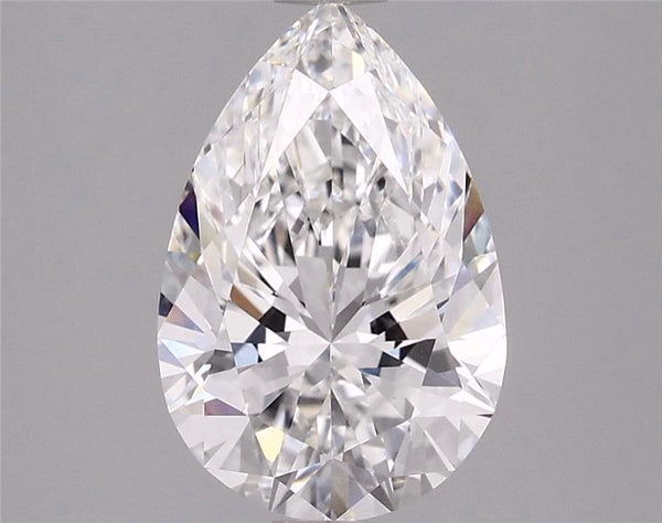 4.27ct Pear, F VVS2 — IGI
