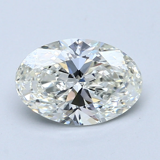 1.5ct Oval Natural Diamond — J VS2, GIA Certified