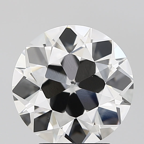 3.08ct Old European Lab-Grown Diamond — F VVS2, IGI Certified