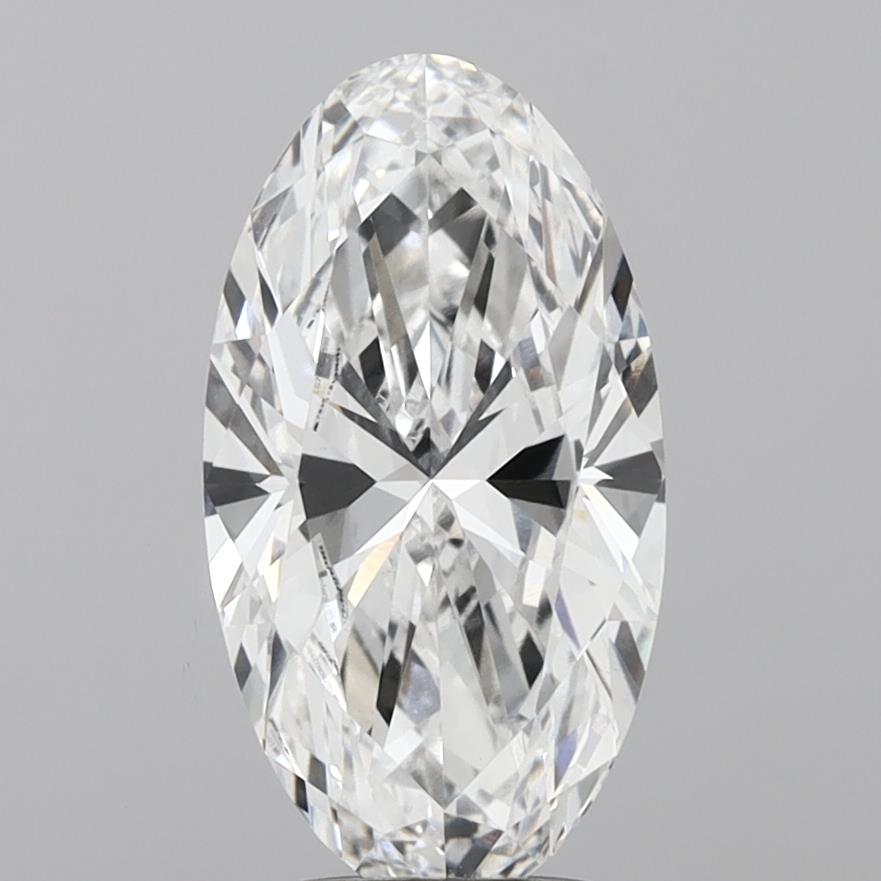 4.09ct Moval Lab-Grown Diamond — D VS1, IGI Certified