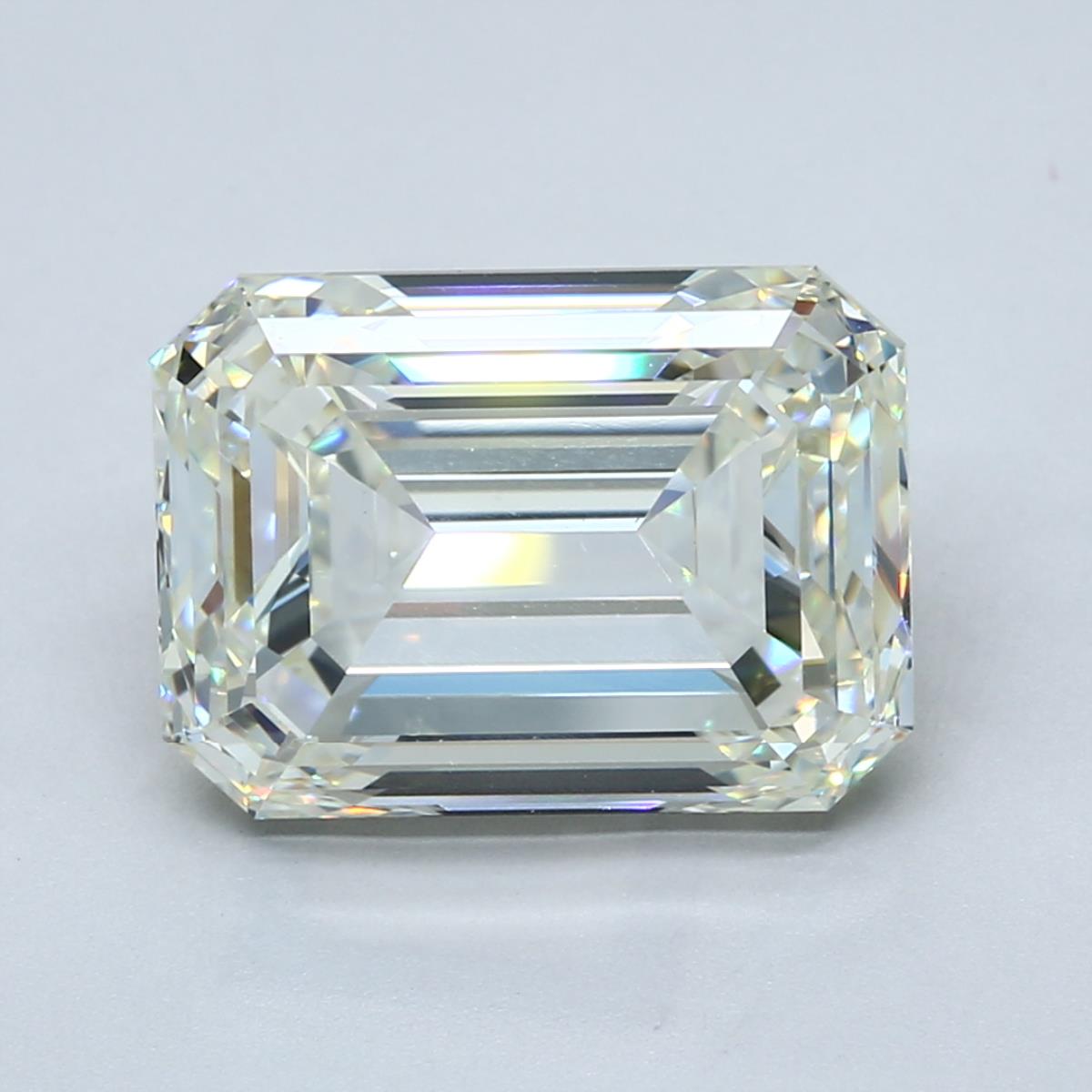 7.01ct Emerald Natural Diamond — K VS1, GIA Certified